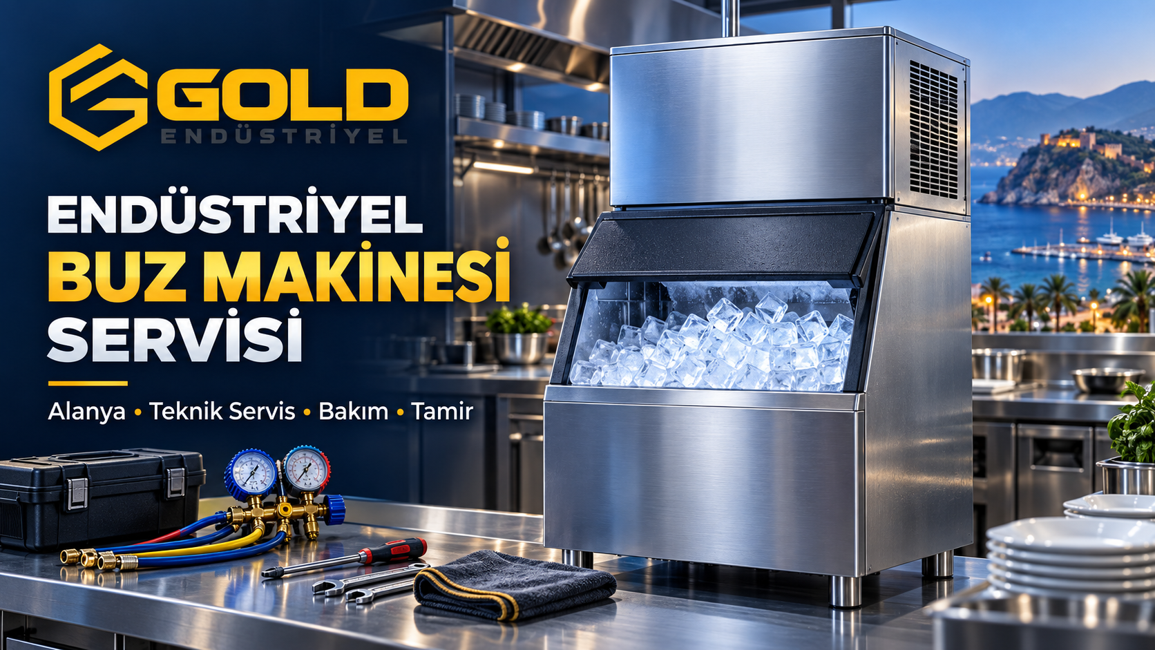 Endüstriyel Buz Makinesi Teknik Servisi